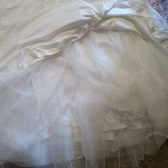 NWT Torrid Ivory Strech Lace Wedding Dress Size 24 - Picture 12 of 14